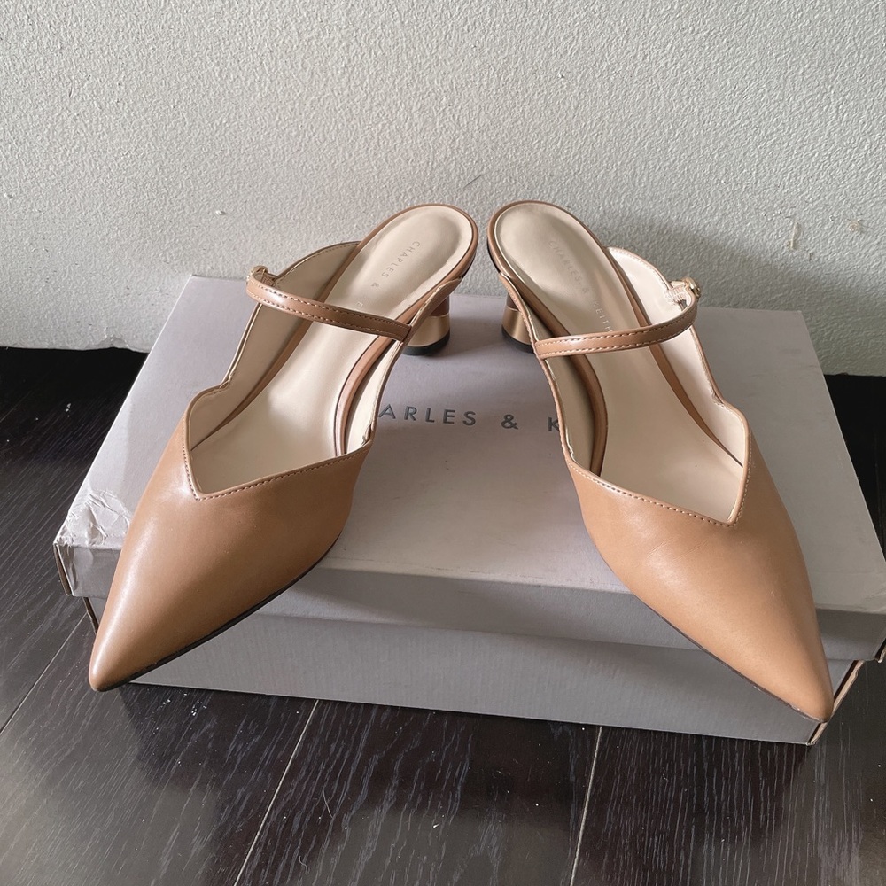 🤎SOLD🤎 Charles & Keith mules